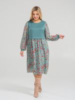 Платье 1369 изумрудный Novita (Акция)