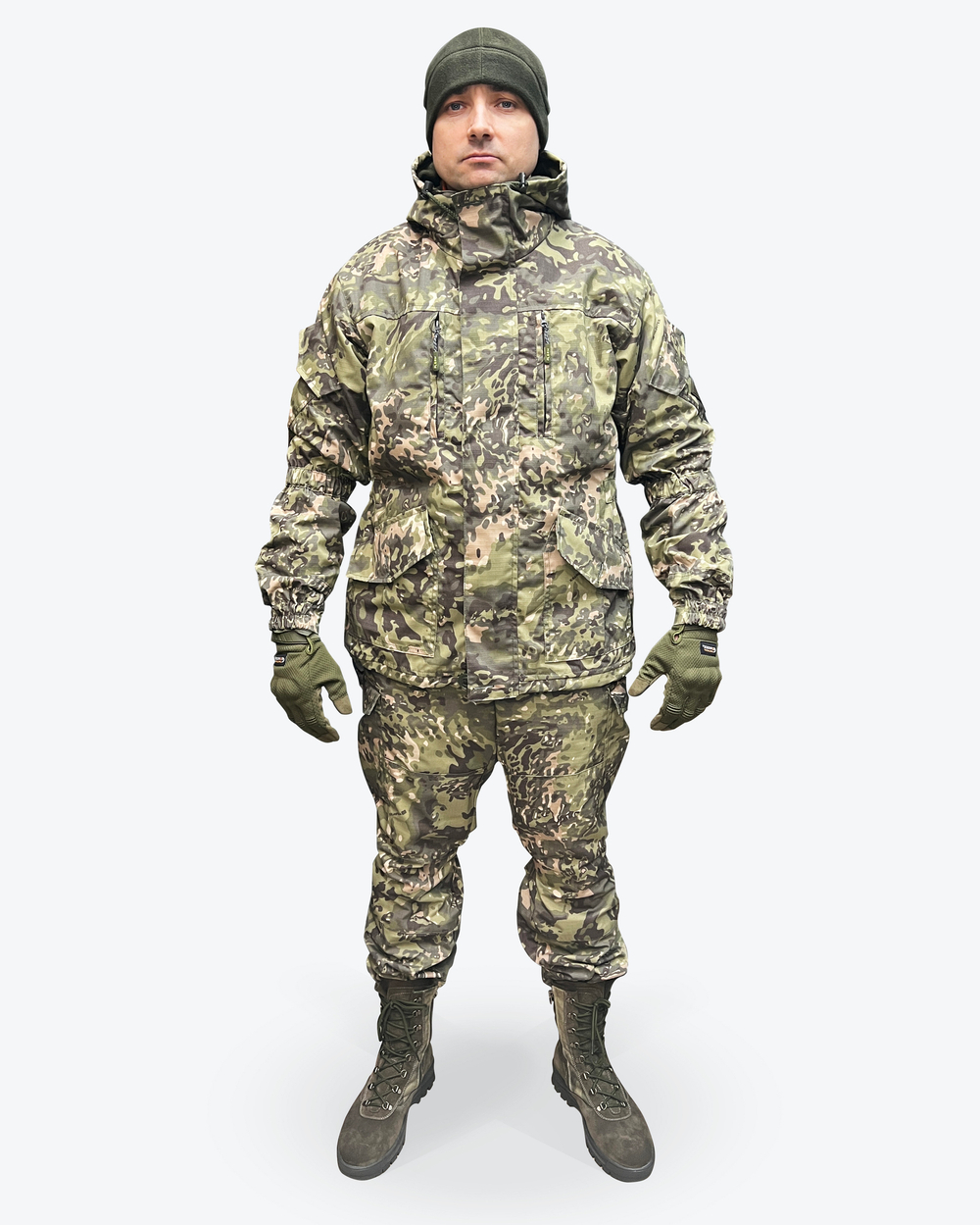 Костюм Горка 5 демисезонный "Лео" с флисом, Пилигрим