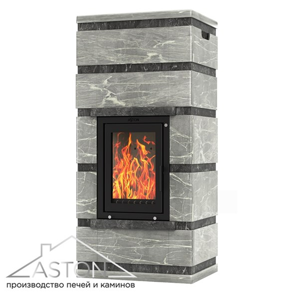 Камин ASTON Вертикаль «RANTALA» Н-1600 Талькохлорит / Пироксенит