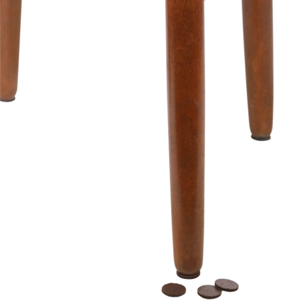 Накладки СИЛА SFELT-22D защитные фетровые самоклеящиеся круглые D22 мм 24 шт