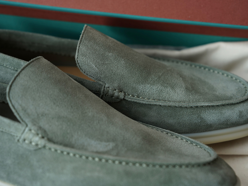 Классические замшевые мокасины