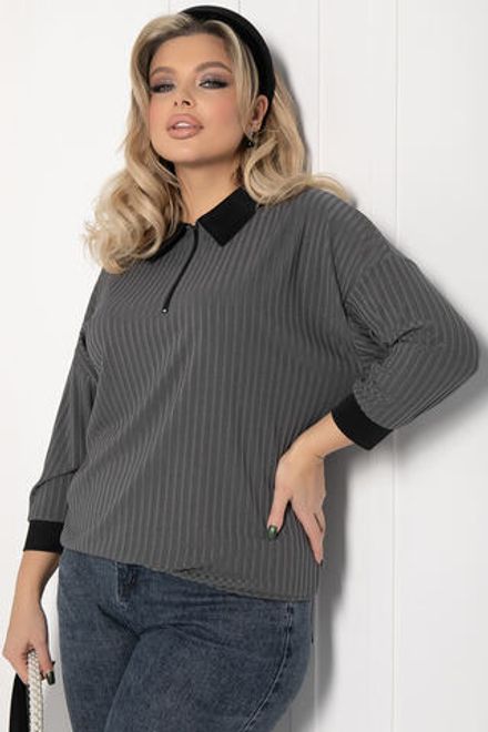 Джемпер Время вперед (серый) Б12517-24 LT Collection