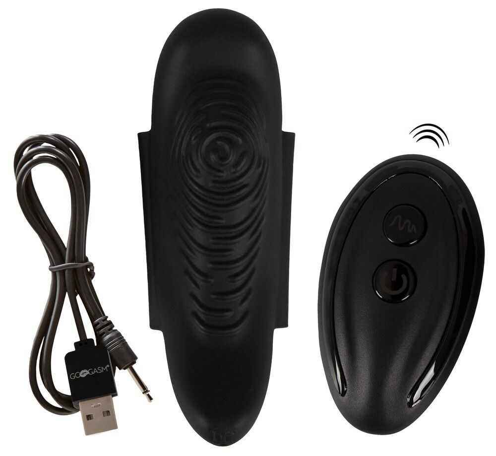 Черный вибратор в трусики Panty Vibrator