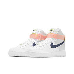 Женские кроссовки Nike Air Force 1 High 'White Midnight Navy' 334031‑117