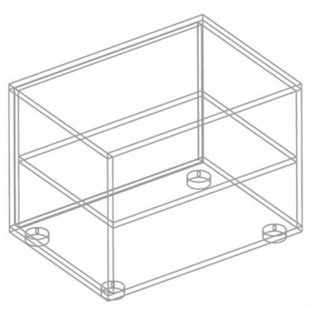 Тумба для обуви МС "Анита", с полкой и дном, (Винтерберг), Велес, г.Туймазы