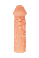 Насадка Kokos с дополнительной стимуляцией телесная 17,6 см