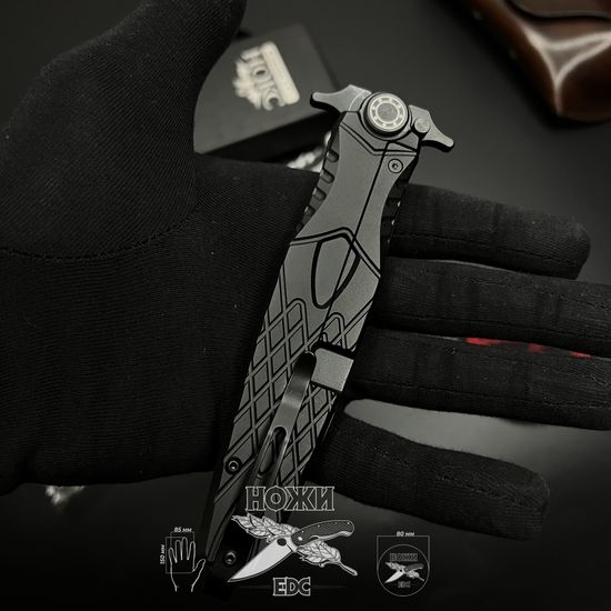 Нож НОКС "Кондор-2" 341-700501 - сталь D2, рукоять титан