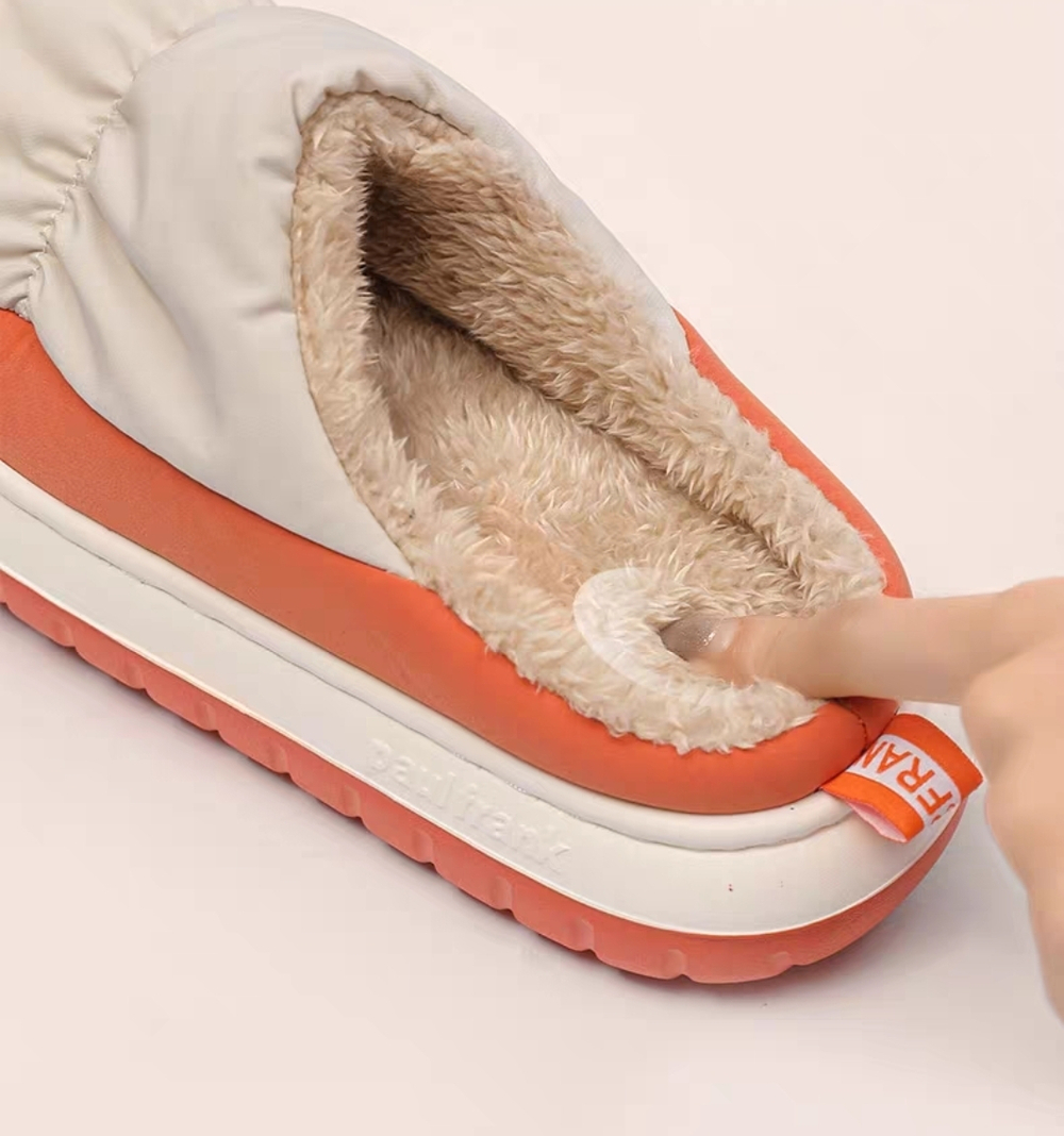 Домашние тапочки Paul Frank Macaroon II Color (White/Orange)