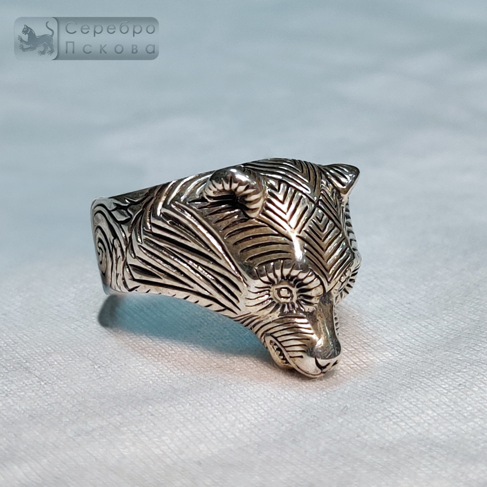 Кольцо "Медведь"