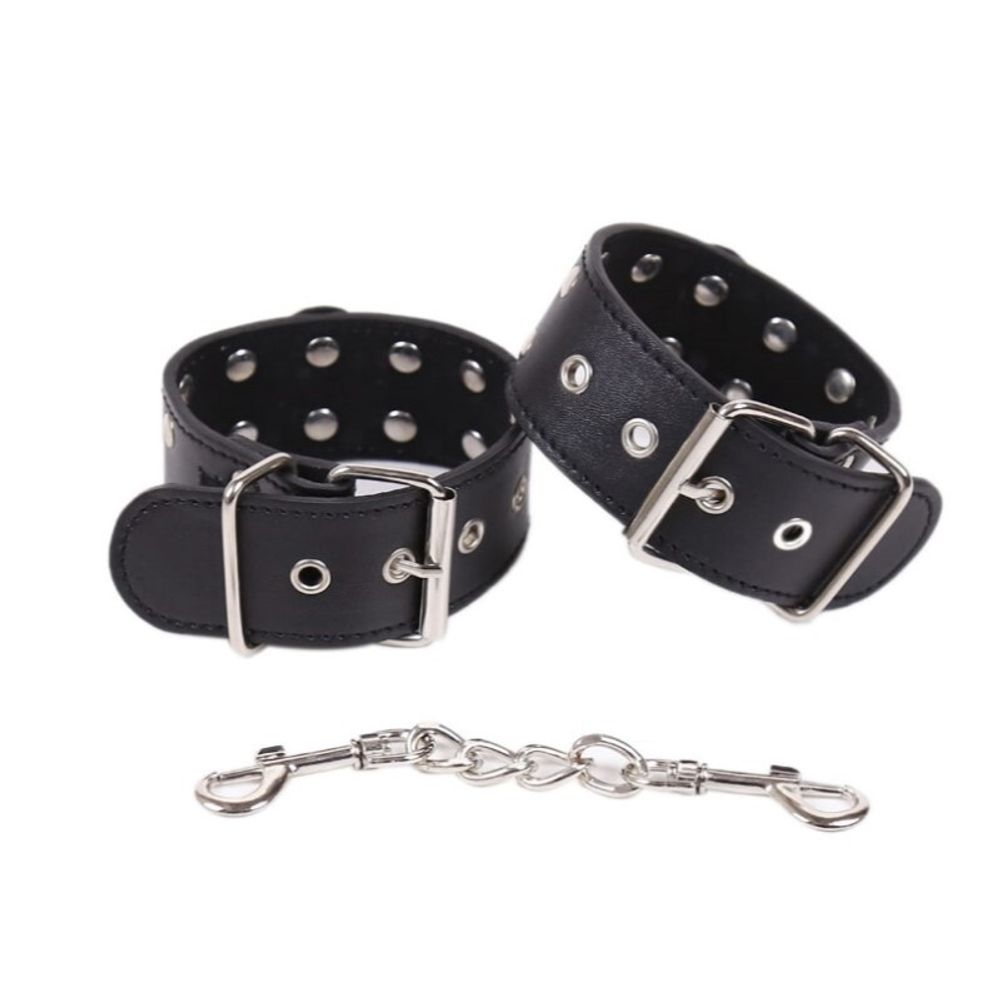 Наручники черные Romeo Rossi 9145