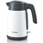 Чайник электрический BOSCH TWK7L461, 2400 Вт, 1.7 л, металл, автоотключение, белый