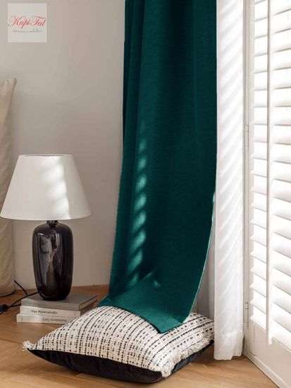 Nemon Blackout (индиго) Шторы полный блэкаут 100% под лён