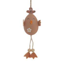 GAEM Изделие декоративное подвесное "Яйцо", L5 W2 H14 см, 2в.