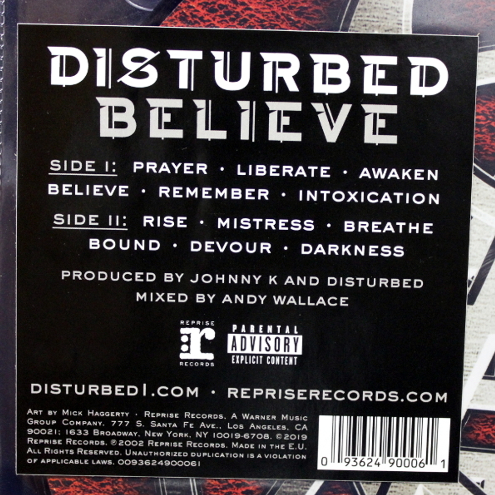 Disturbed / Believe (Limited Edition)(Picture Disc)(LP)
