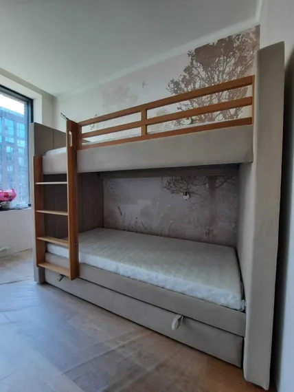 Кровать двухъярусная Cosy (серый)