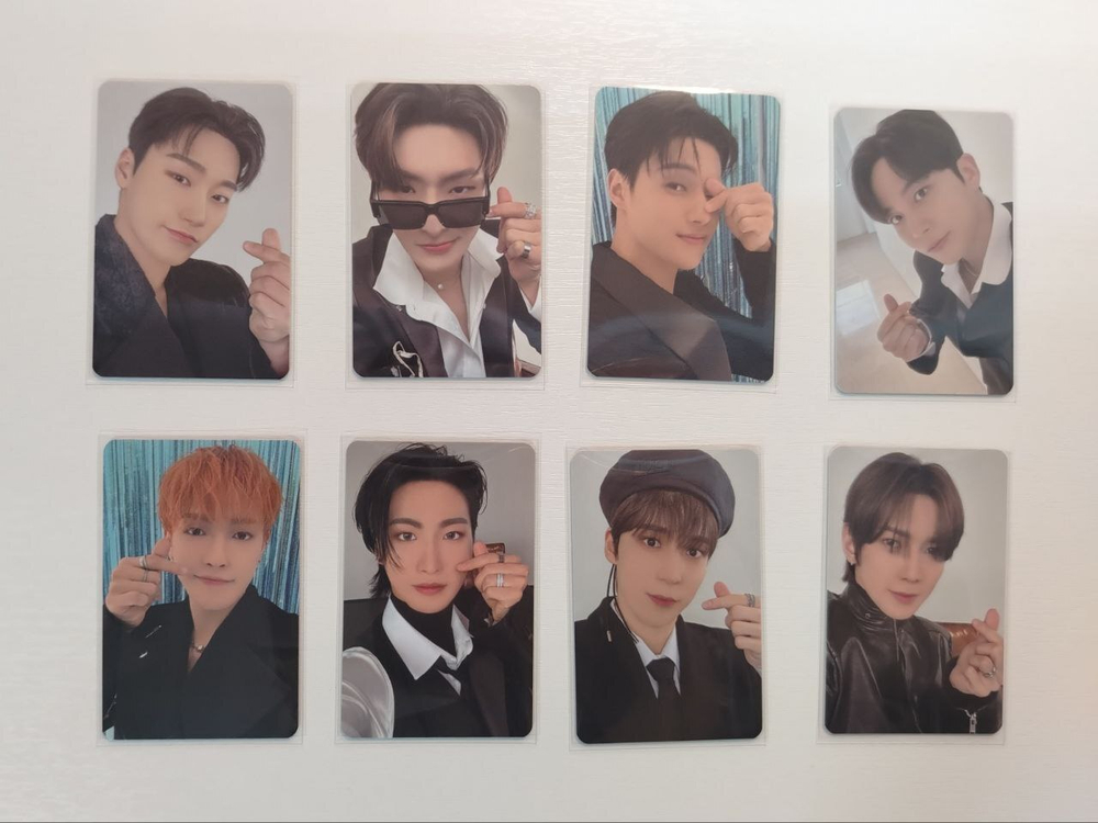 Фотокарты ATEEZ GOLDEN HOUR: Part.1 OFFICIAL MD PHOTOCARD A SET