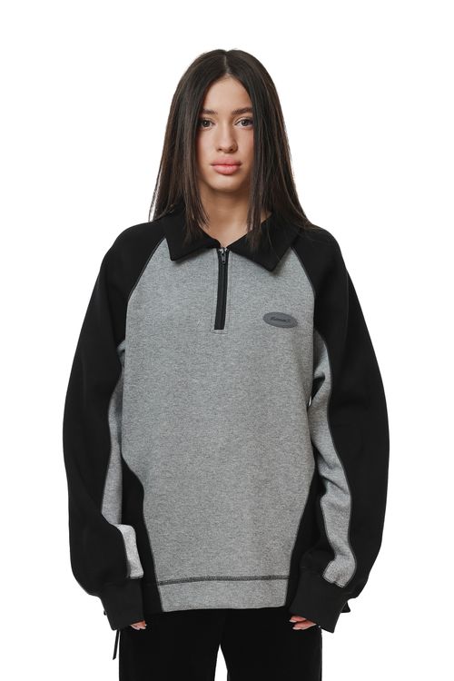 Толстовка Ymkashix College star черный/серый