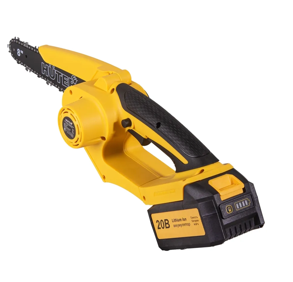 Электропила аккумуляторная Huter ELS-20/8-Li-2К-BL