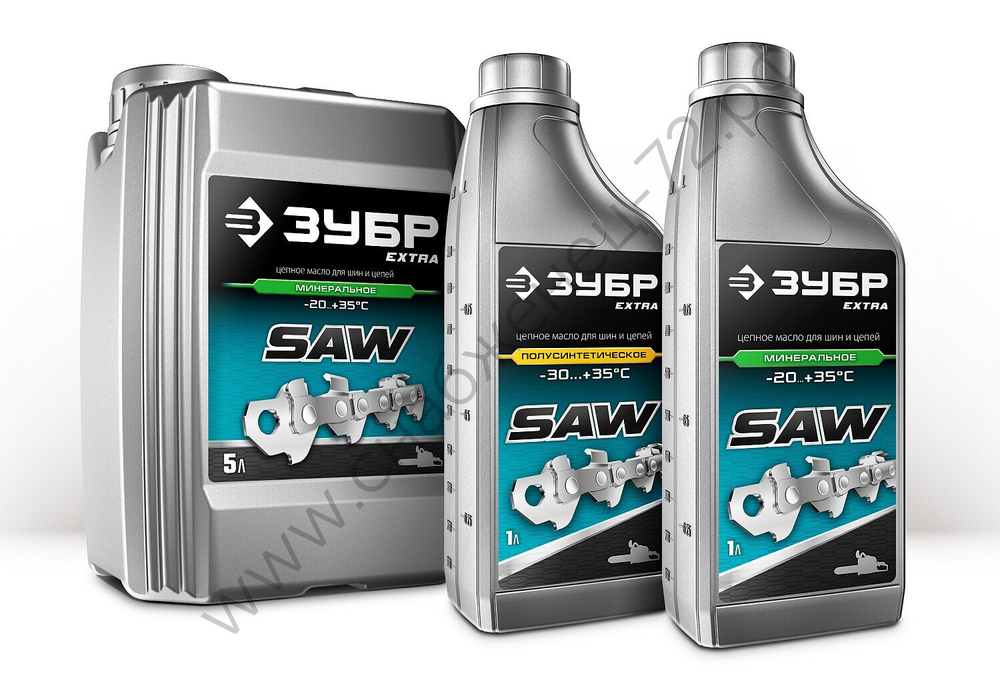 ЗУБР 1 л, цепное полусинтетическое масло для бензо и электропил, EXTRA (70621-1)