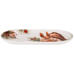 БЛЮДО ОВАЛЬНОЕ LEFARD "ЛЕСНАЯ СКАЗКА" 30,5 СМ (КОР=36ШТ.)