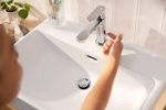 Смеситель для раковины Hansgrohe Rebris S 72517000 хром