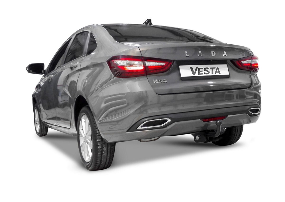 Фаркоп Berg для Lada (ВАЗ) Vesta I поколение рестайлинг (NG) 2022-н.в., шар А, 1000/75 кг, F.6012.004