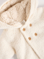 Кардиган с капюшоном для малышей Next K90-709, Кремовый