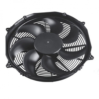 Электровентилятор 12 В, 385 мм, 320 Вт, тип A-от радиатора/всасывание, 2800 м3/час