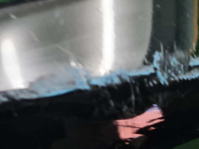 Накладка заднего бампера Toyota RAV4 5 XA50 18-нв