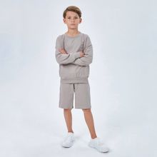 Комплект для мальчика из джемпера и шорт KOGANKIDS