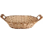 Корзинка универсальная 29х8.5см Плетеное сердце овал