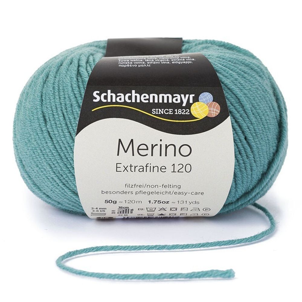 Пряжа Schachenmayr Merino Extrafine 120 (00176)