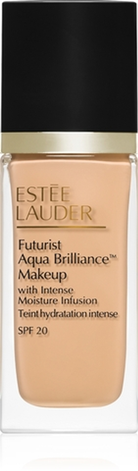 Estee Lauder Futurist Aqua Brilliance Makeup SPF 20 - Увлажняющий тональный крем оттенок 1W0 Warm Porcelain, 30 ml