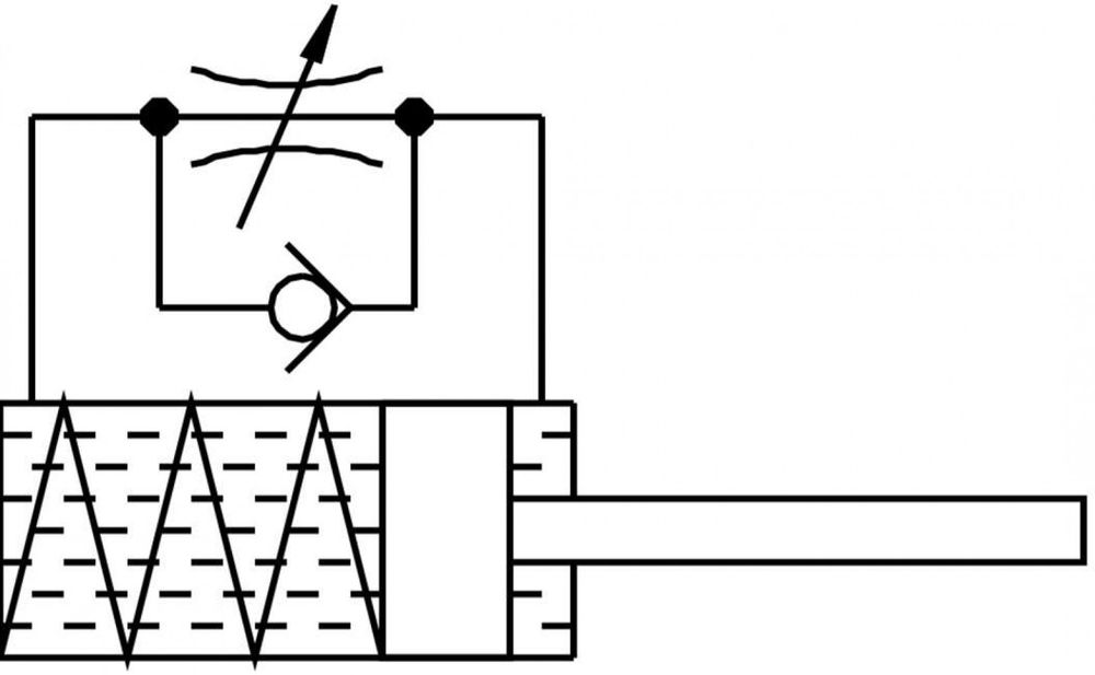 DYSS-3-4-Y1F Амортизатор