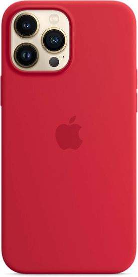 Чехол-накладка Apple Silicone Case with MagSafe for iPhone 13 Pro Max, (PRODUCT)RED