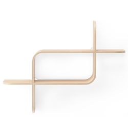 Полка настенная Montage, натуральное дерево