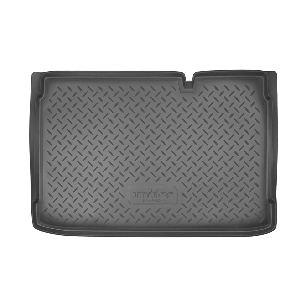 Коврик в багажник Norplast/Unidec для Opel Corsa в кузове D HB (2006-) Черный, полиуретан, арт.NPL-P-63-14