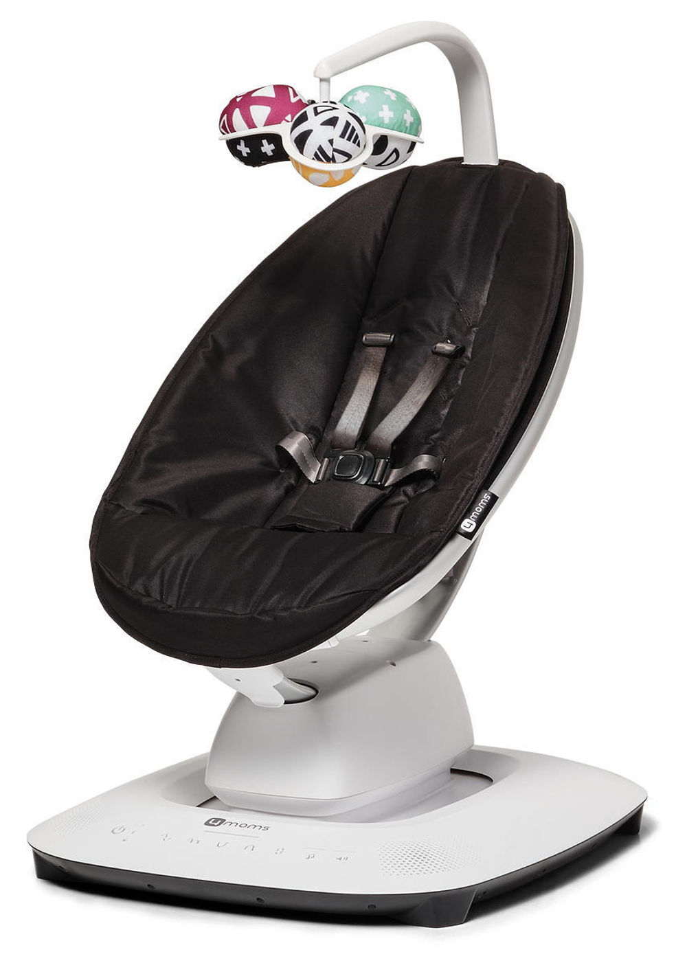 Детское кресло-качалка 4moms MamaRoo New черный