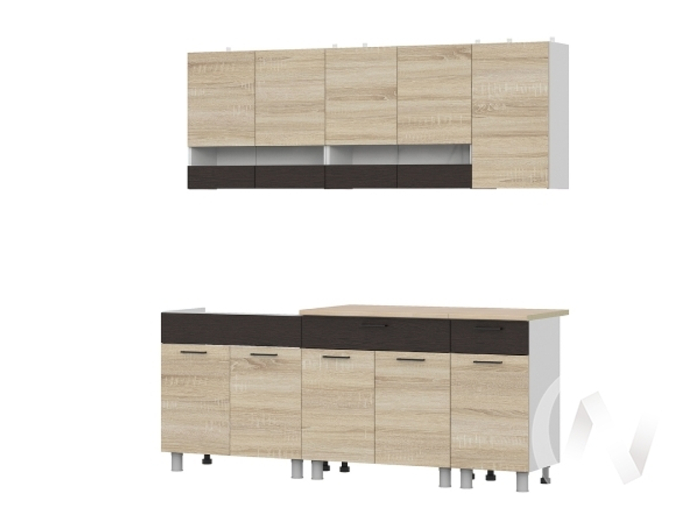 Кухонный гарнитур КГ-2 2,0м Серия 2