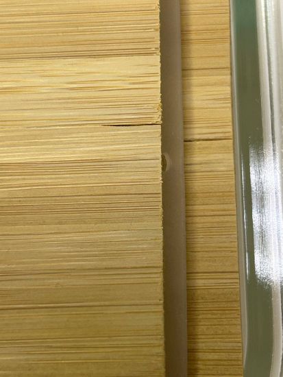 Контейнер для запекания и хранения Smart Solutions с крышкой из бамбука, 1100 мл (уценка)