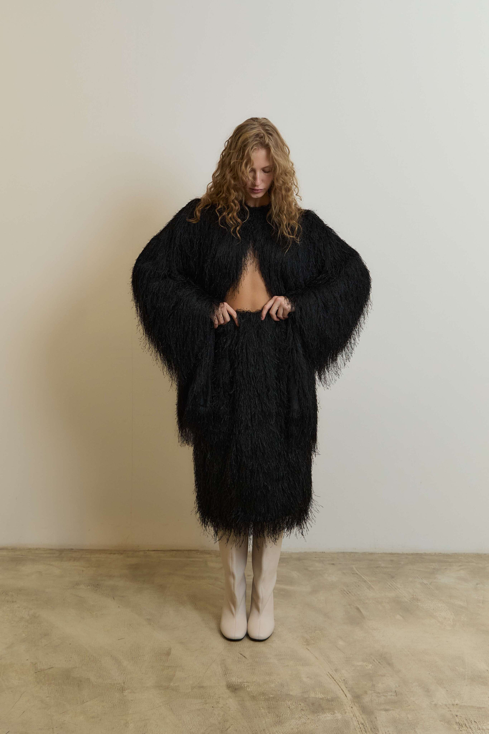 куртка-накидка BOURRE'