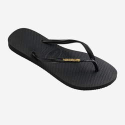 Havaianas Шлепанцы Slim Logo Metallic, черный