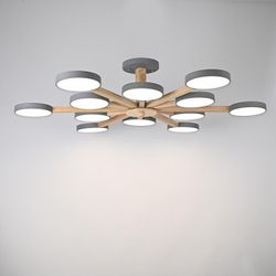 Люстра на штанге Imperiumloft TURNA Gray TURNA-B01