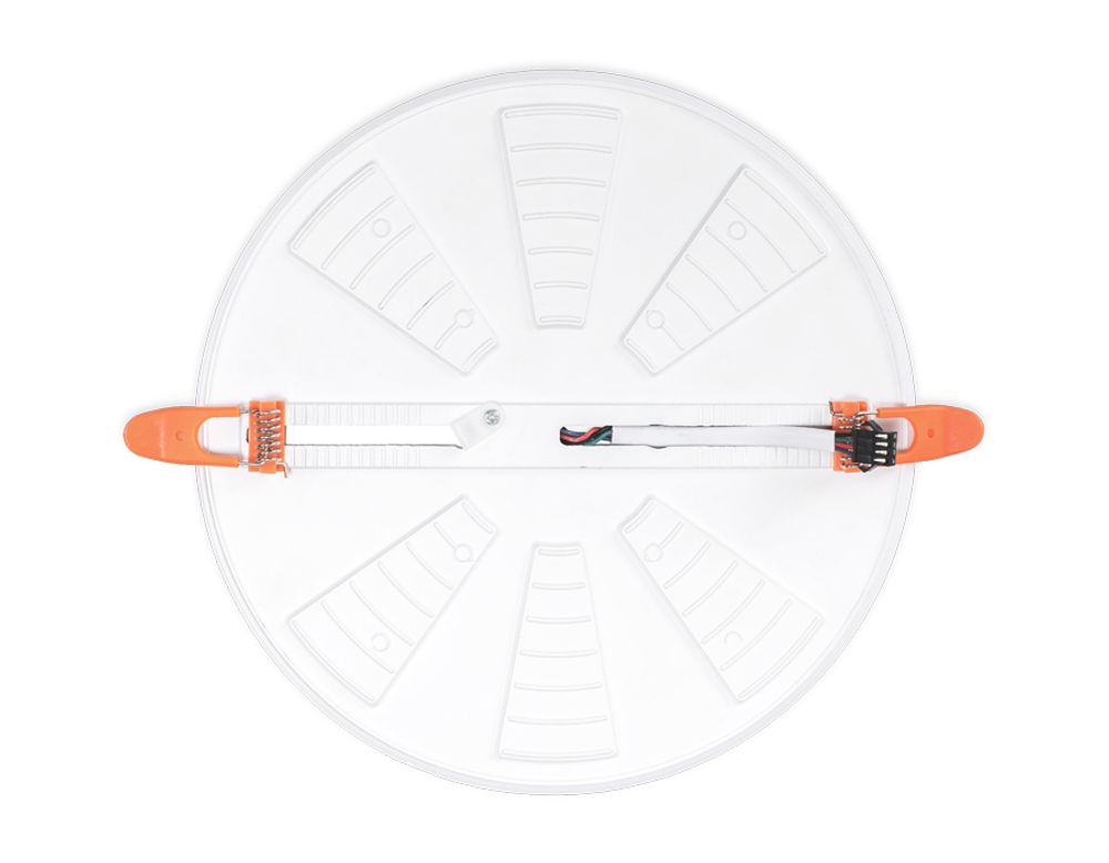 Ambrella Встраиваемый cветодиодный светильник с регулируемым крепежом и подсветкой Downlight DCR303