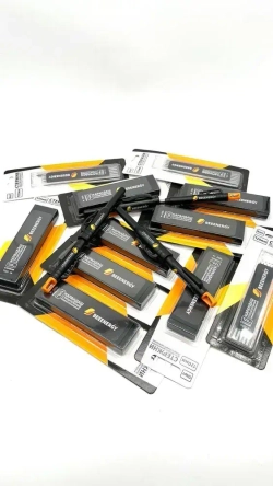 Набор твердых грифелей 6 шт. для строительного карандаша "Beeenergy" (твердость Н)