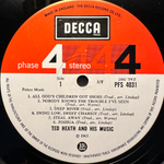 Ted Heath And His Music - Big Band Spirituals (Англия 1964г.)