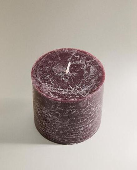 ZARA HOME МАЛЕНЬКАЯ ЦИЛИНДРИЧЕСКАЯ АРОМАТИЧЕСКАЯ СВЕЧА "ИМБИРНЫЙ ПРЯНИК", РАЗНОЦВЕТНЫЙ