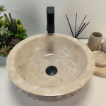 Раковина из мрамора Bowl Cream Marmo BM-62841 40*40*15 98
