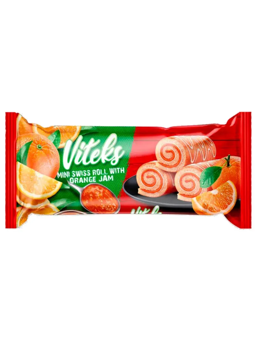 Мини рулетики с Апельсиновой начинкой Витекс 150 г * 3 шт