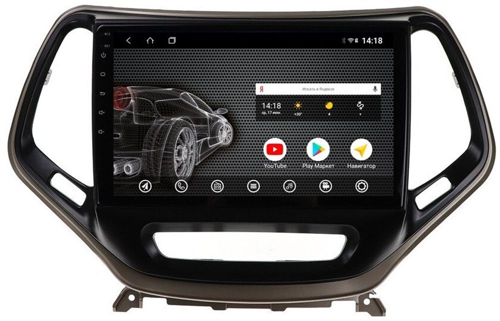Магнитола для Jeep Cherokee 2014+ - Vomi AK512R10-MTK Android 10, 8-ядер, 2Гб-32Гб